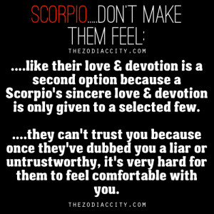 Quotes About Scorpio Men