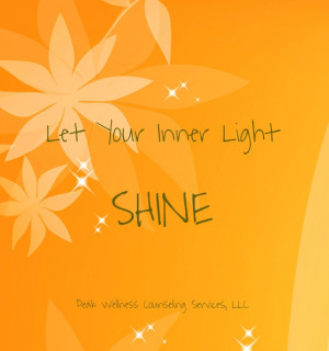 Let your inner light shine peak wellness counseling services, llc