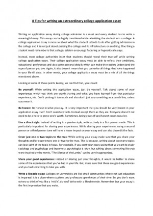 College application essay quotes