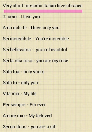 ... romantic italian romantic italian phrases romantic italian phrases