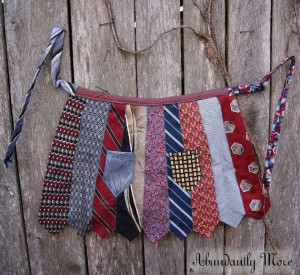 Apron made from men's ties Pinterest Marketing Tips ...