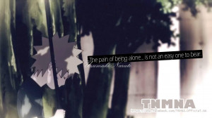 The pain of being alone is not an easy one to bear.