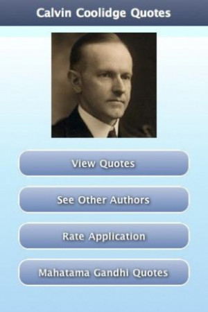 View bigger - Calvin Coolidge Quotes for Android screenshot