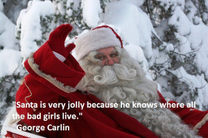 ... Christmas merry still.Merry Xmas!! Santa Claus has the right idea