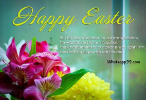 Happy easter christ quote