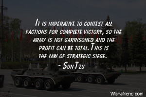 victory-It is imperative to contest all factions for complete victory ...