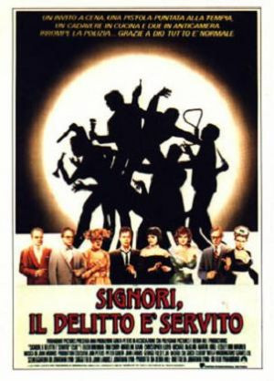 Italian poster for Murder by Death