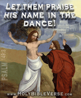 Animated Jesus Dancing Holy Bible Verse Animated Gifs Genesis 1:1
