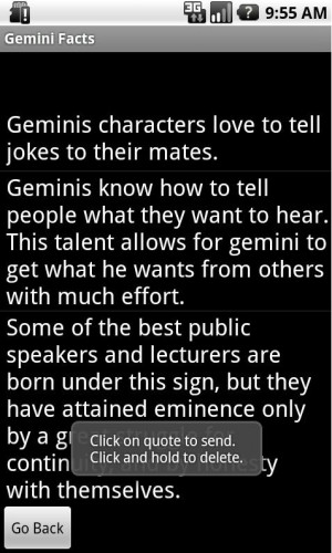 Gemini Traits and Qualities - screenshot
