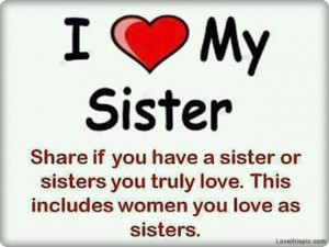 love it i love my sister 0a 899 i love my sister myspace graphics love ...