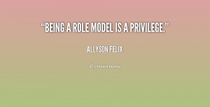Being A Role Model Quotes