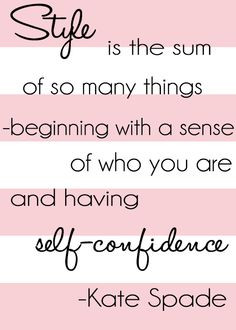 Kate Spade Quote #beauty #quote #beautyquotes #style #fashion www ...