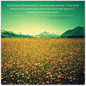 Admit Into Paradise Islamic Quote wallpaper