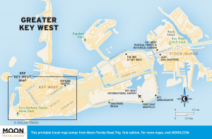 west coast of florida keys map