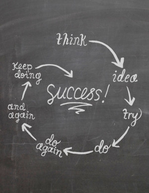 Special handwritten type treatment for the Quote of the Month in issue ...