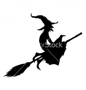 Halloween Witch Silhouette