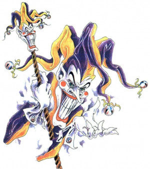 Character Clown Evil Flash Joker picture