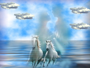 Fantasy pictures of horses