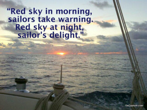 red sky decaptain great sailing quotes sailing quotes sunrise