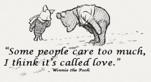 book, cute, love, piglet, pooh bear, scarf, text, winnie the pooh