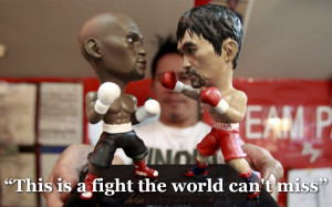 Floyd Mayweather vs Manny Pacquiao: Pretty Boy in quotes and pictures
