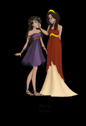 Greek Goddesses Demeter And...