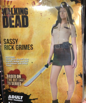 Walking Dead’ gets ‘sassy’ with Rick Grimes Halloween costume
