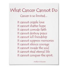 cancer poems of encouragement Read this overview of 11 effective ...