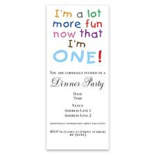 More Fun 1st Birthday First Invitations for