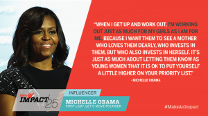 Michelle Obama, 50, First Lady, Let's Move Founder