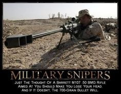 The .50 caliber solution. Marine+Sniper+Quotes | Military snipers More