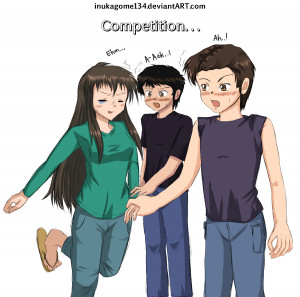 Ponyboy, Johnny, and T-S-C by inukagome134