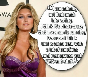 Brooke Hogan I am actually not that much into voting meme Imgur I ...