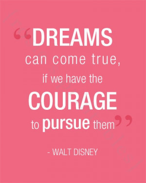 Walt Disney Quote Printable Print Great for Children's Room or Nursery ...