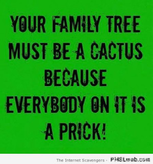 Funny Quotes Family Tree