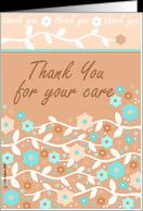 Thank You Cards for Caregiver