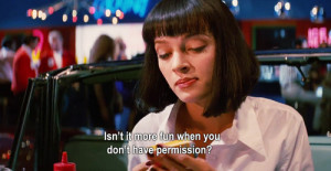 pulp fiction Quentin Tarantino Uma Thurman