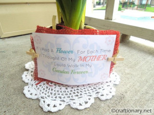 Mothers Day Flower Pot Sayings