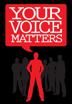 Your voice matters