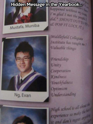 Bulletgf Funny Pictures Yearbook Quotes And Fails