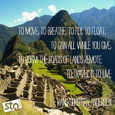 ... , to breath, to fly to float.... to travel is to dream. Travel Quotes