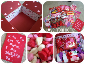 Obviously, I included the holiday staples: candy, foam hearts ...