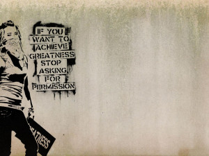viewing the digital-art wallpaper named Graffiti Slogan Digital-art ...