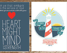 ... of God lighthouse- 8x10, 5x7, values, cupcake toppers, bookmarks, LDS