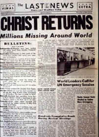 End Times Rapture Newspaper