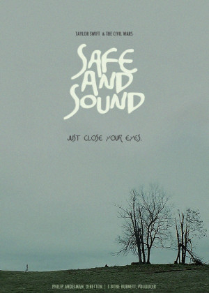 ... hunger games, just close your eyes, movie, poster, safe and sound, ta