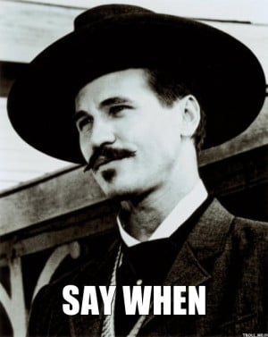 Val Kilmer as Doc Holliday Tombstone