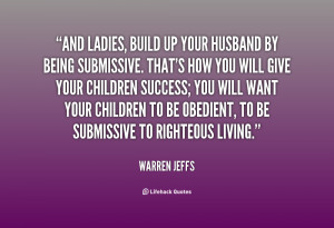 Submissive Husband Quotes