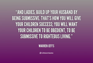 Submissive Husband Quotes