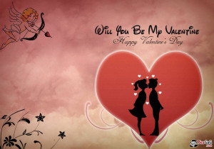 Will You Be My Valentine Love Wallpaper